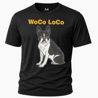 Woco Loco Boston Terrier Dog Cooling Performance Crew T-Shirt
