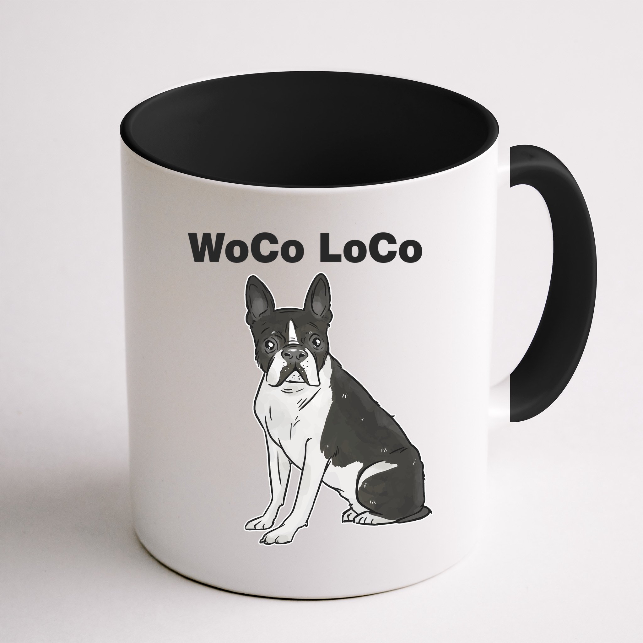 Woco Loco Boston Terrier Dog Mug