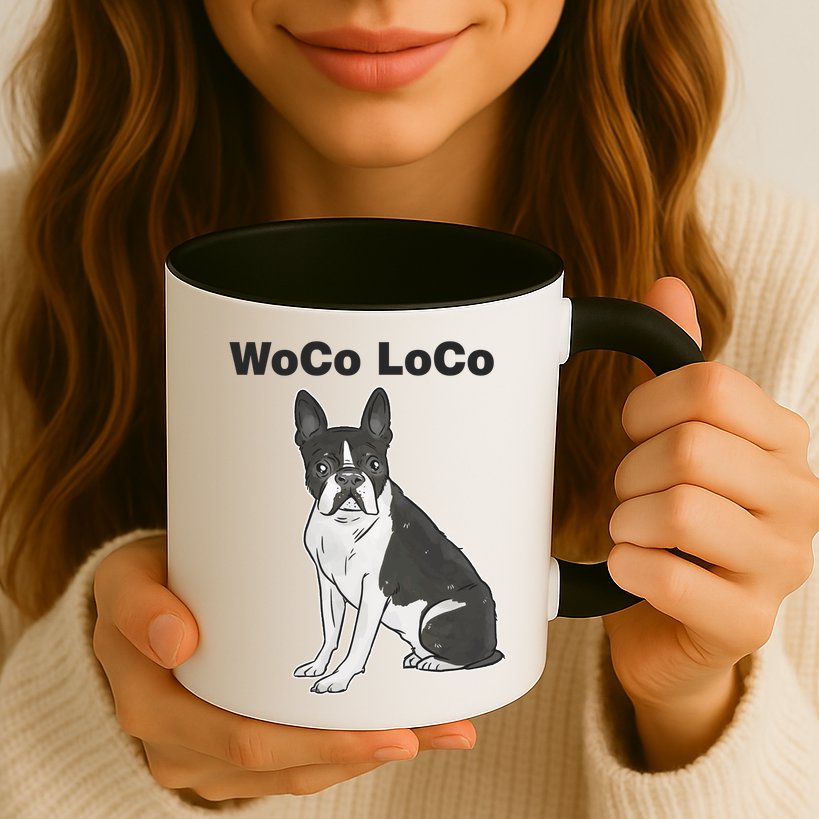 Woco Loco Boston Terrier Dog Mug