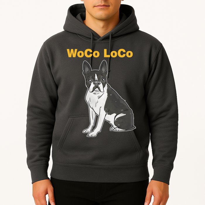 Woco Loco Boston Terrier Dog Hoodie