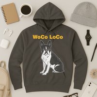 Woco Loco Boston Terrier Dog Hoodie