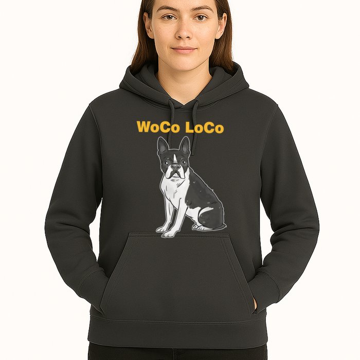 Woco Loco Boston Terrier Dog Hoodie