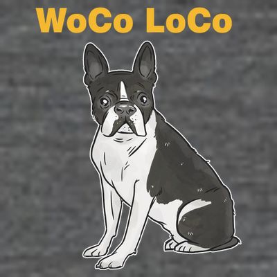 Woco Loco Boston Terrier Dog T-Shirt