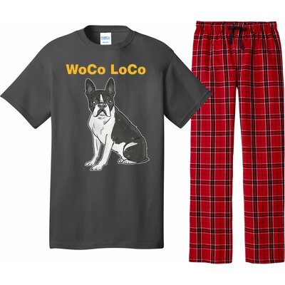 Woco Loco Boston Terrier Dog Pajama Set