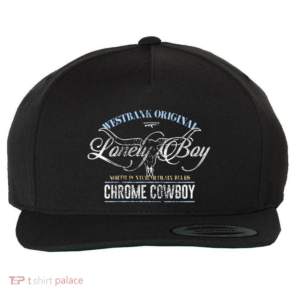 Westbank Lonely Boy North Pontchartrain Blues Chrome Cowboy Wool Snapback Cap
