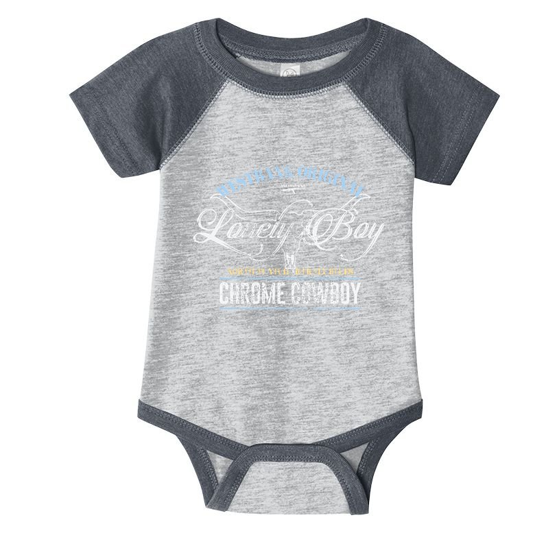 Westbank Lonely Boy North Pontchartrain Blues Chrome Cowboy Infant Baby Jersey Bodysuit