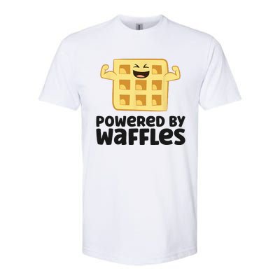 Waffle Lover Breakfast Waffles Powered By Waffles Softstyle® CVC T-Shirt