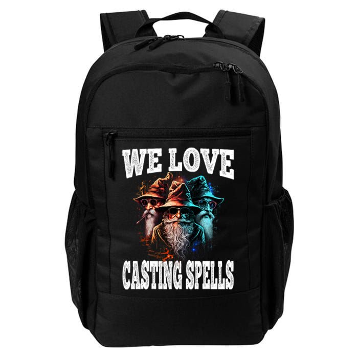 We Love Casting Spells Shadow Wizard Gang Meme Daily Commute Backpack