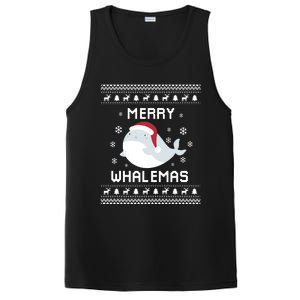 Whale Lover Christmas Ugly Xmas Whale Sweater Whale Gift Great Gift PosiCharge Competitor Tank