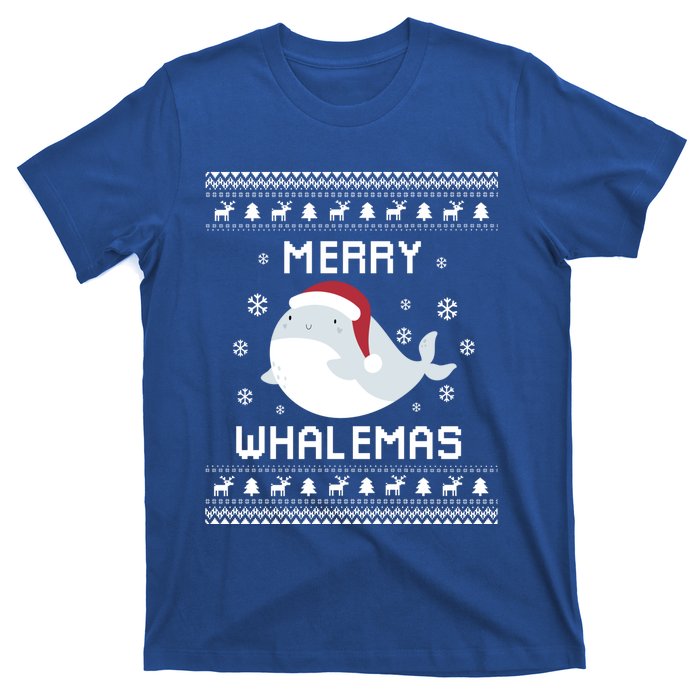 Whale Lover Christmas Ugly Xmas Whale Sweater Whale Gift Great Gift T-Shirt