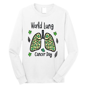 World Lung Cancer Day Inspirational Long Sleeve Shirt