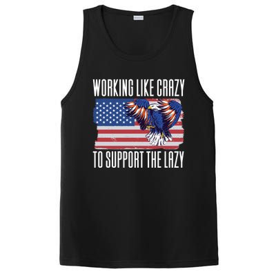 Working Like Crazy To Support The Lazy Gift PosiCharge Competitor Tank