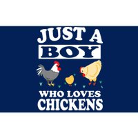 Who Loves Chickens Farm Chicken Gift Bumper Sticker