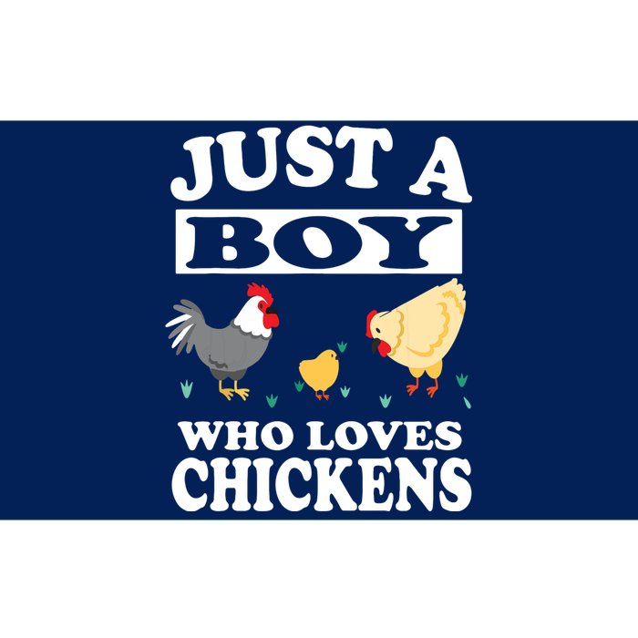 Who Loves Chickens Farm Chicken Gift Bumper Sticker