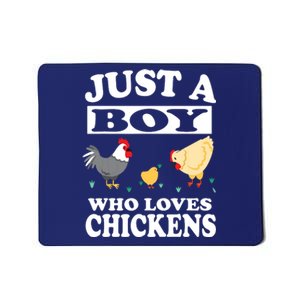 Who Loves Chickens Farm Chicken Gift Mousepad