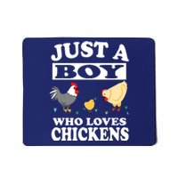 Who Loves Chickens Farm Chicken Gift Mousepad