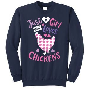 Who Loves Chickens Chicken Hen Love Cute Sweatshirt