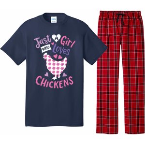 Who Loves Chickens Chicken Hen Love Cute Pajama Set