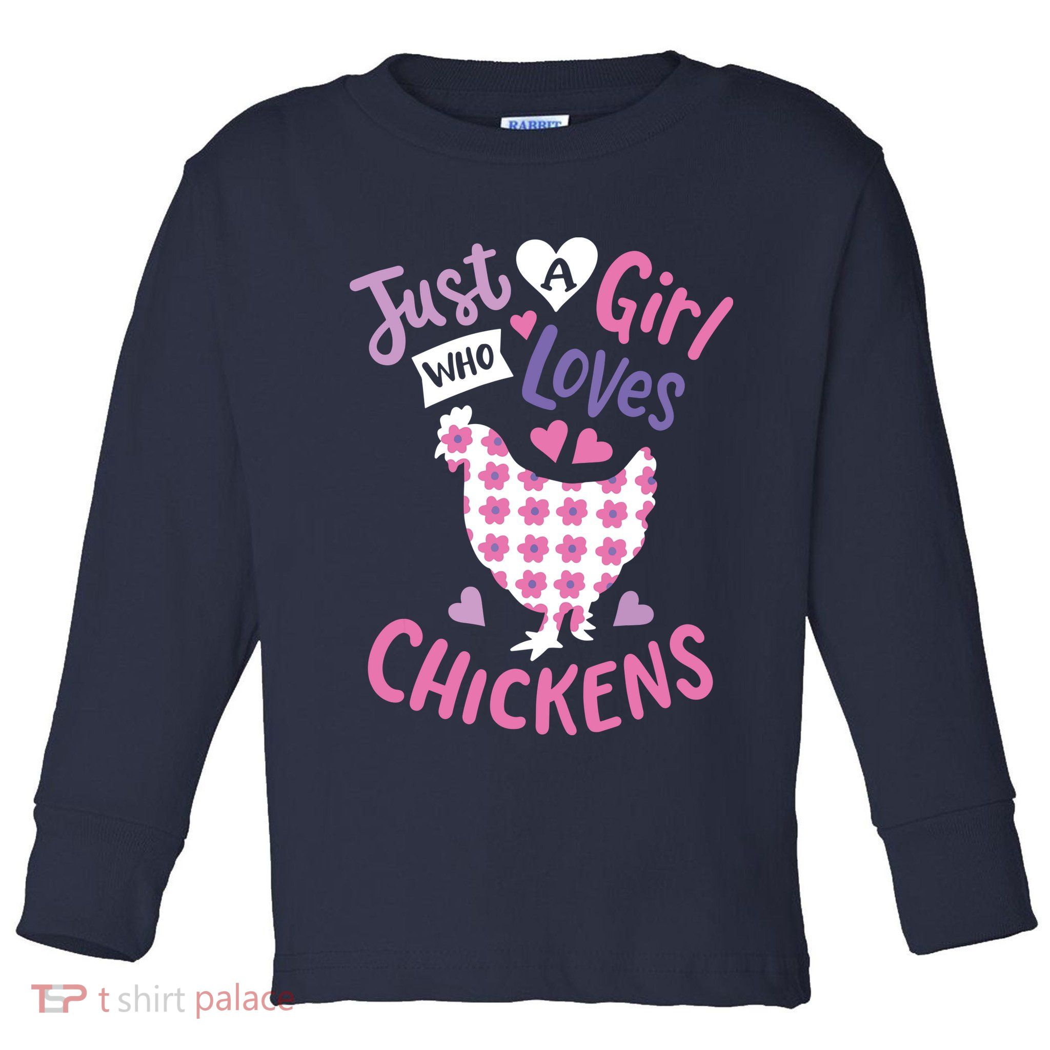 Who Loves Chickens Chicken Hen Love Cute Toddler Long Sleeve Shirt