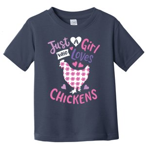 Who Loves Chickens Chicken Hen Love Cute Toddler T-Shirt