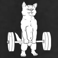 Weight Lifting Cat Deadlift Lifting Cool Comfort Performance Bucket Hat