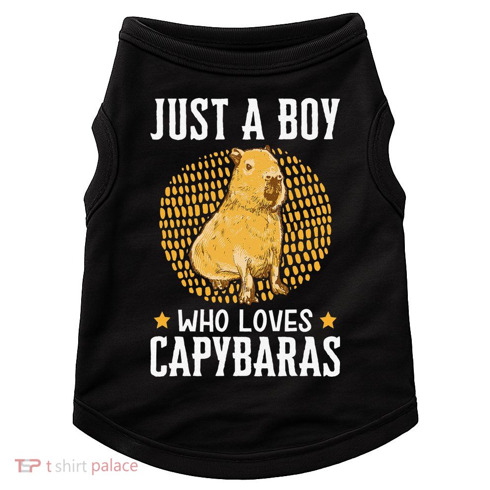  who loves Capybaras South American Capybara  Doggie Tank