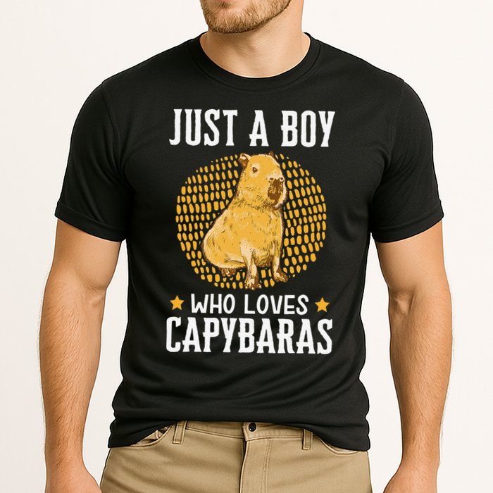  who loves Capybaras South American Capybara  Cooling Performance Crew T-Shirt