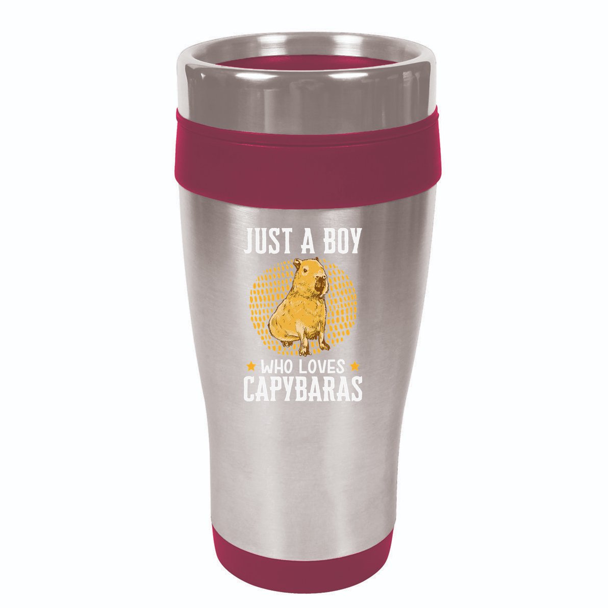  who loves Capybaras South American Capybara  16oz Travel Tumbler
