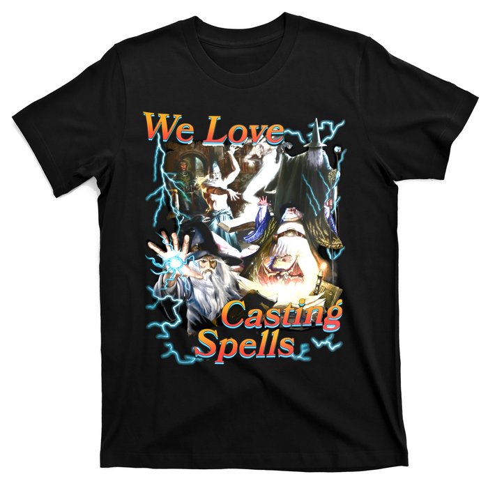 We Love Casting Spells Shadow Wizard Money Gang T-Shirt