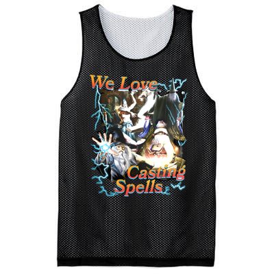 We Love Casting Spells Shadow Wizard Money Gang Mesh Reversible Basketball Jersey Tank