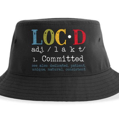 Womens Locd Definition For A Loc Lifestyle Dreadlocs Black Women Sustainable Bucket Hat
