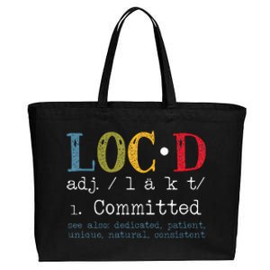 Womens Locd Definition For A Loc Lifestyle Dreadlocs Black Women Cotton Canvas Jumbo Tote