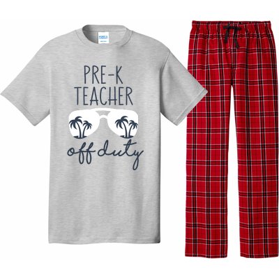 Wo Last Day of School for Teacher Wo PreK Teacher Off Duty Pajama Set