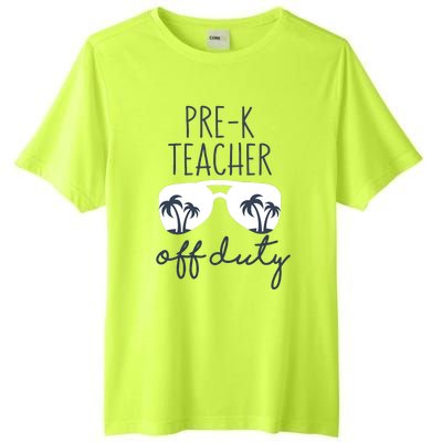 Wo Last Day of School for Teacher Wo PreK Teacher Off Duty Tall Fusion ChromaSoft Performance T-Shirt