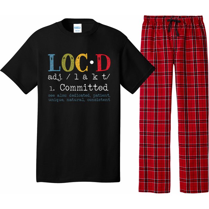 Womens Locd Definition For A Loc Lifestyle Dreadlocs Black Women Pajama Set