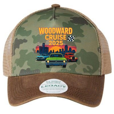 Woodward Legends – Detroit Cruise 2025 Legacy Tie Dye Trucker Hat