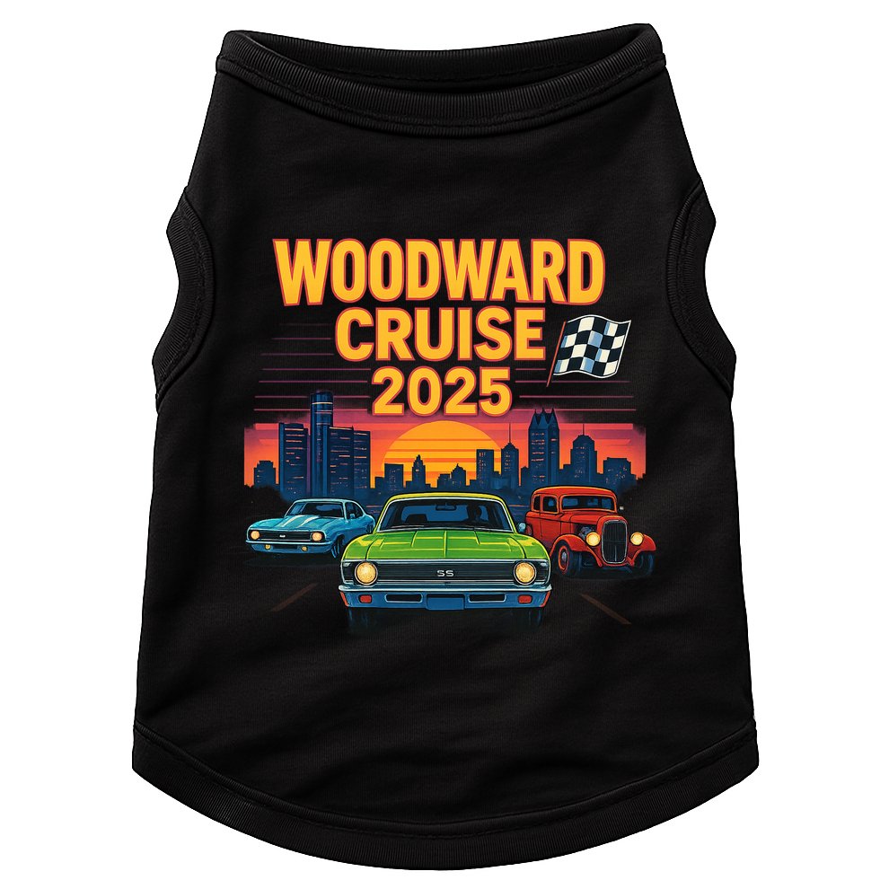 Woodward Legends – Detroit Cruise 2025 Doggie Tank