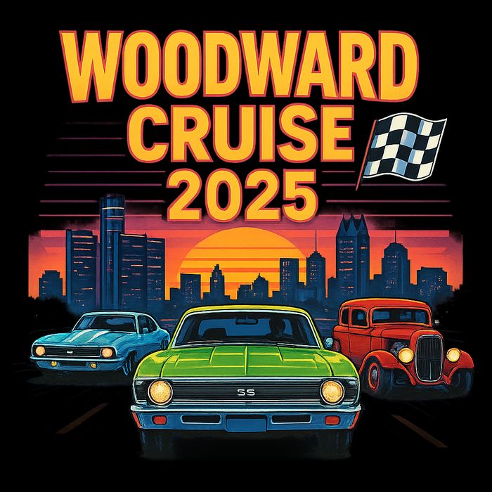Woodward Legends – Detroit Cruise 2025 Doggie Tank