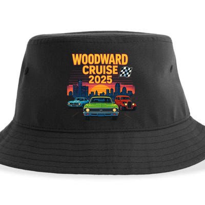 Woodward Legends – Detroit Cruise 2025 Sustainable Bucket Hat