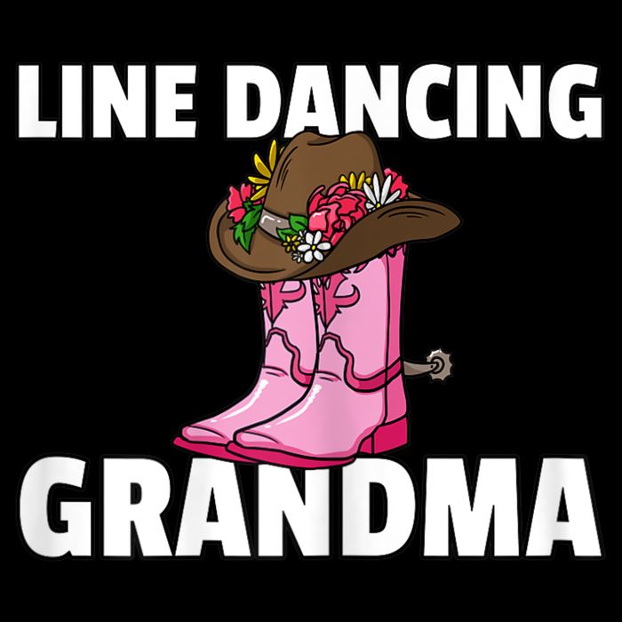 Womens Line Dance Grandma Country Music Dancing Dancer Drawstring Bag