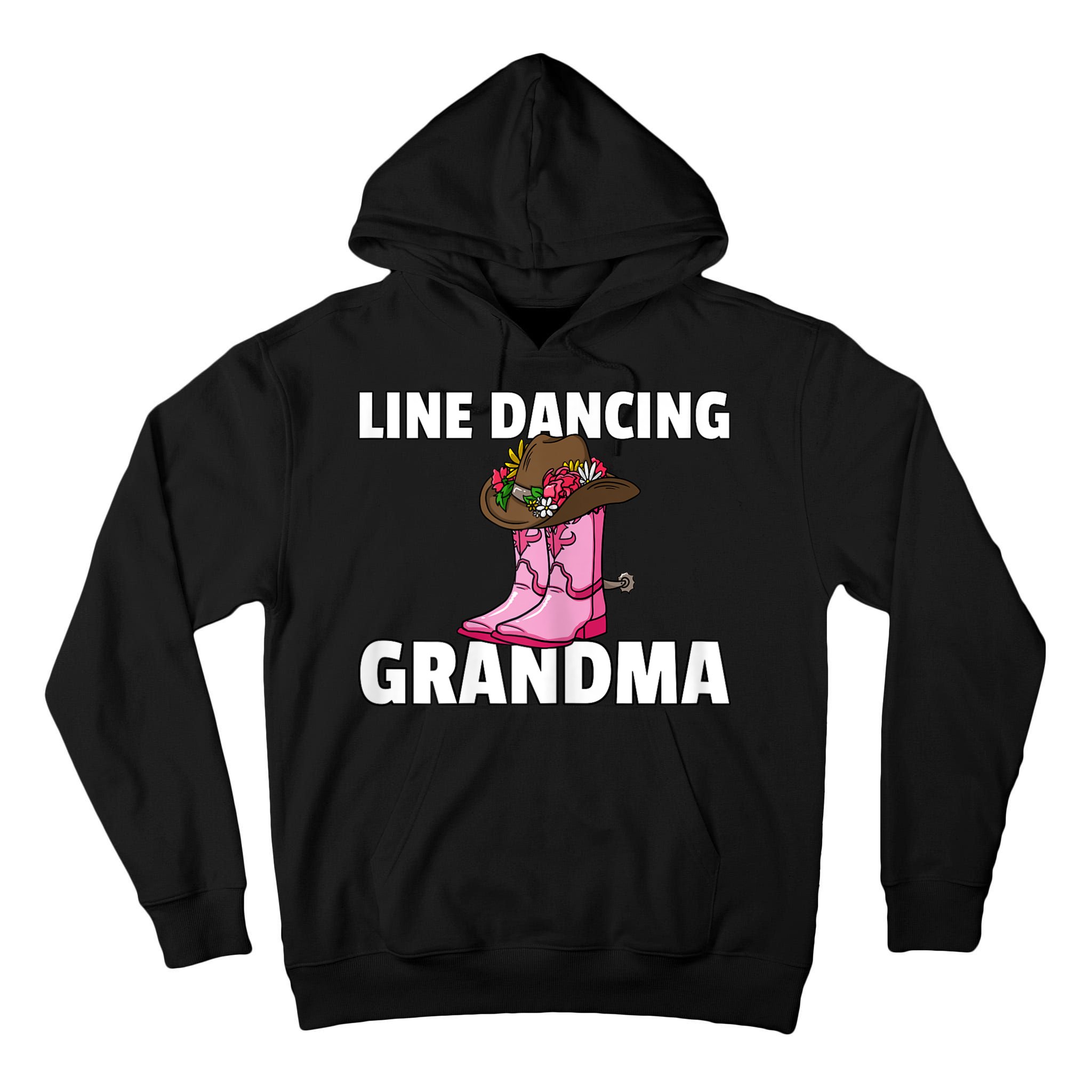 Womens Line Dance Grandma Country Music Dancing Dancer Tall Hoodie