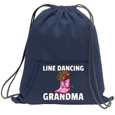 Womens Line Dance Grandma Country Music Dancing Dancer Sweatshirt Cinch Pack Bag