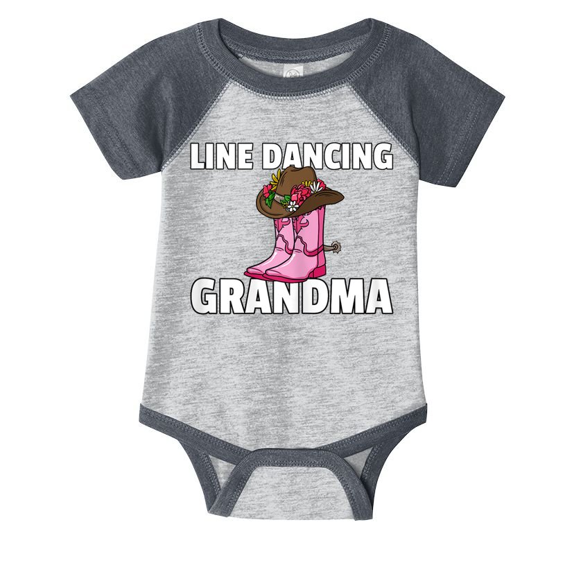 Womens Line Dance Grandma Country Music Dancing Dancer Infant Baby Jersey Bodysuit
