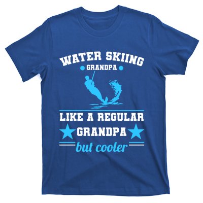 Wave Lover Extreme Sports Athletes Water Skiing Grandpa Gift T-Shirt