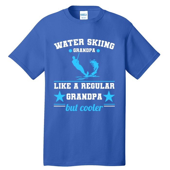 Wave Lover Extreme Sports Athletes Water Skiing Grandpa Gift Tall T-Shirt