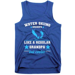 Wave Lover Extreme Sports Athletes Water Skiing Grandpa Gift Tank Top