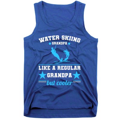 Wave Lover Extreme Sports Athletes Water Skiing Grandpa Gift Tank Top