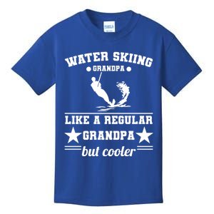 Wave Lover Extreme Sports Athletes Water Skiing Grandpa Gift Kids T-Shirt