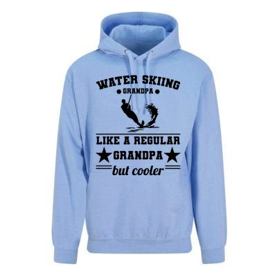 Wave Lover Extreme Sports Athletes Water Skiing Grandpa Gift Unisex Surf Hoodie