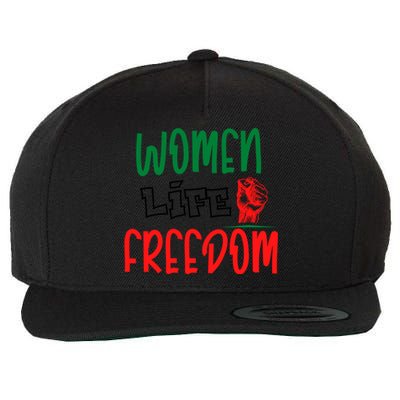 Wo Life Freedom Gift Wool Snapback Cap